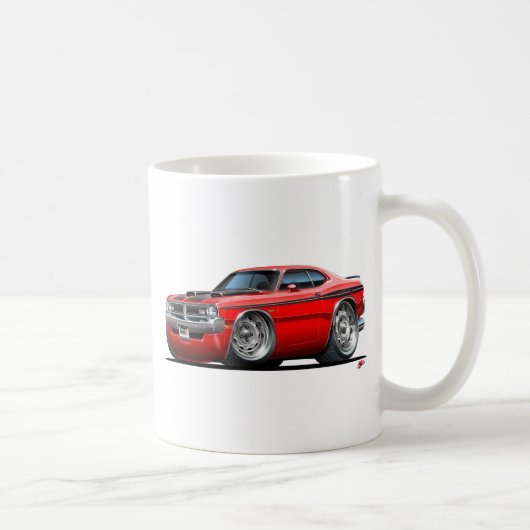 Dodge-Dämon-Rot-Auto Kaffeetasse (Rechts)