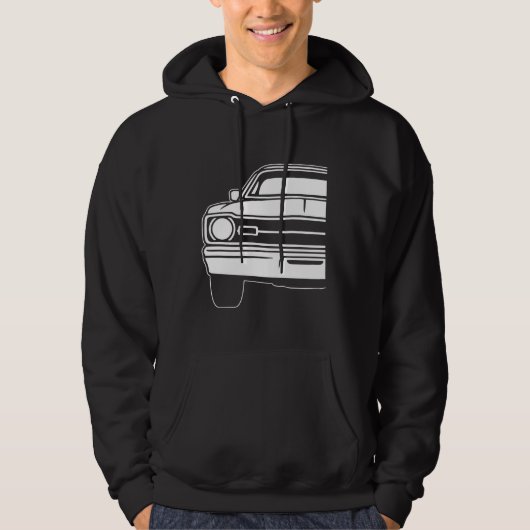 Dodge Dart 73 1 Hoodie (Vorderseite)