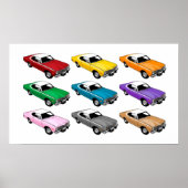 Dodge Dart Colors Poster (Vorne)