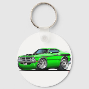 Dodge Demon Green Car Schlüsselanhänger