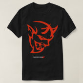 Dodge-Demon-Logo-Pullover T-Shirt (Design vorne)
