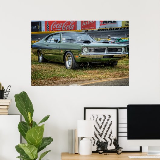 Dodge Demon Poster (Heimbüro)