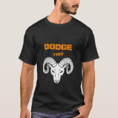 Dodge Dieses Rennen Aries Super Orange Sport T-Shirt (Vorderseite)