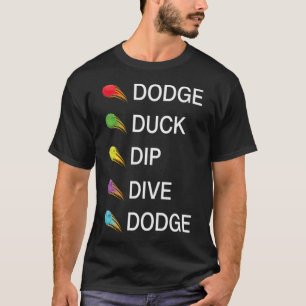 Dodge Duck Dip Dive Dodge Labrador Black Lab T-Shirt