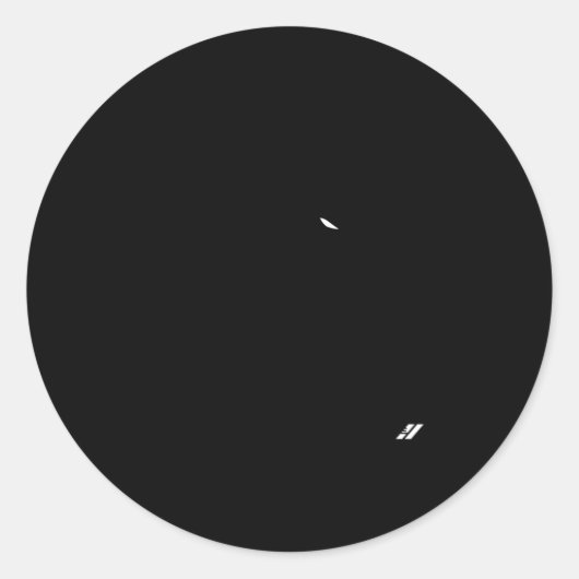 Dodge Hellcat Hell auf Rädern Runder Aufkleber (Vorderseite)