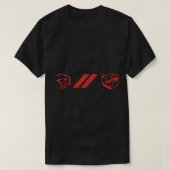 Dodge Hellcat Viper Logo Langschläfchen T-Shirt (Design vorne)