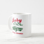 Dodge Hemi Herausforderer 1970 Kaffeetasse (Vorderseite Links)