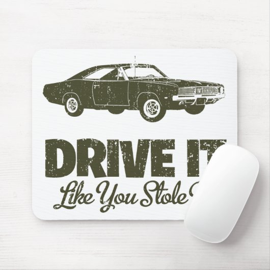 Dodge Hemi Ladegerät 1969 Mousepad (Mit Mouse)