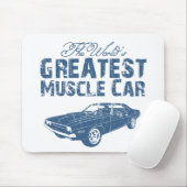 Dodge-Herausforderer 1970 Mousepad (Mit Mouse)