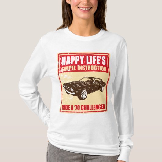 Dodge-Herausforderer 1970 T-Shirt (Vorderseite)