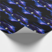 Dodge-Herausforderer Funktelegrafie Geschenkpapier (Ecke)