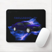 Dodge-Herausforderer Funktelegrafie Mousepad (Mit Mouse)