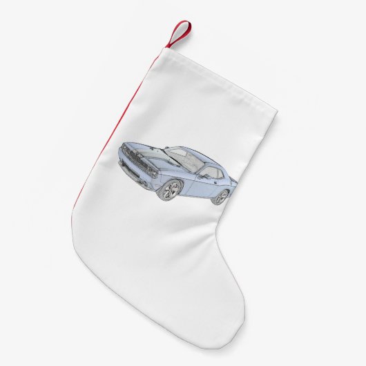 Dodge-Herausforderer Kleiner Weihnachtsstrumpf (Vorderansicht (hängend))
