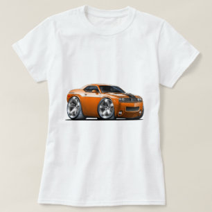 Dodge-Herausforderer-Orangen-Auto T-Shirt
