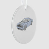 Dodge-Herausforderer Ornament (Vorderseite)