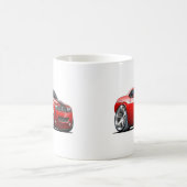 Dodge-Herausforderer-Rot-Auto Kaffeetasse (Mittel)