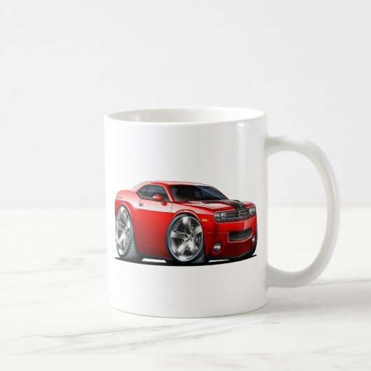 Dodge-Herausforderer-Rot-Auto Kaffeetasse (Rechts)