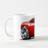 Dodge-Herausforderer-Rot-Auto Kaffeetasse (Links)
