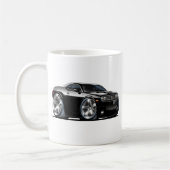 Dodge-Herausforderer-Schwarz-Auto Kaffeetasse (Links)