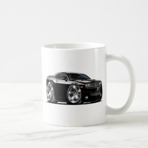 Dodge-Herausforderer-Schwarz-Auto Kaffeetasse
