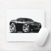 Dodge-Herausforderer-Schwarz-Auto Mousepad (Mit Mouse)