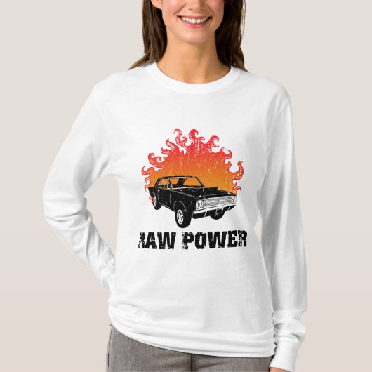 Dodge Hurst Hemi Pfeil 1968 T-Shirt (Vorderseite)