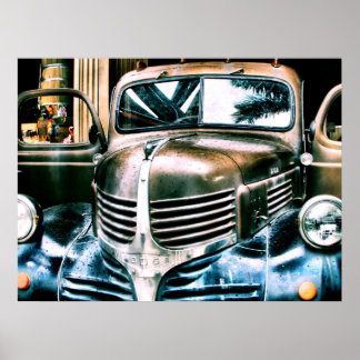 Dodge im Stil Poster