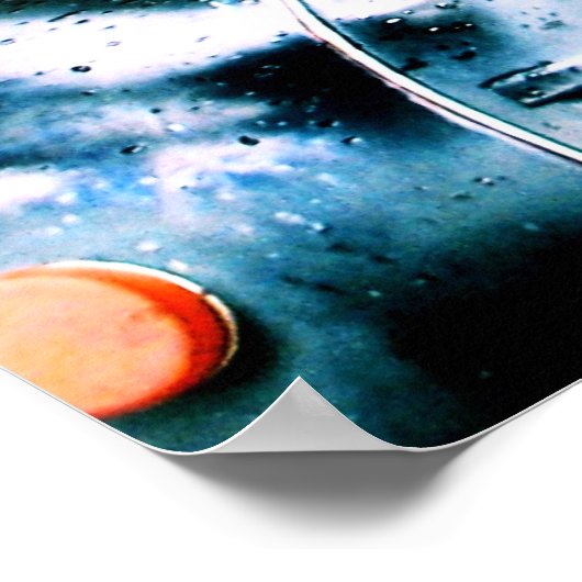 Dodge im Stil Poster (Ecke)