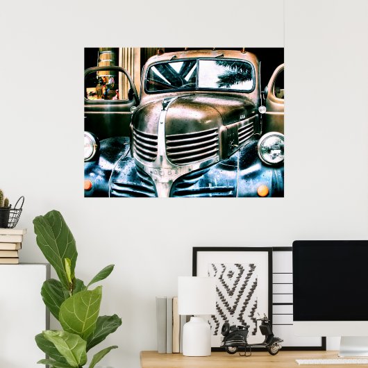 Dodge im Stil Poster (Heimbüro)