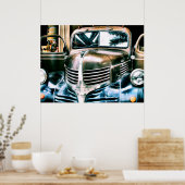 Dodge im Stil Poster (Küche)