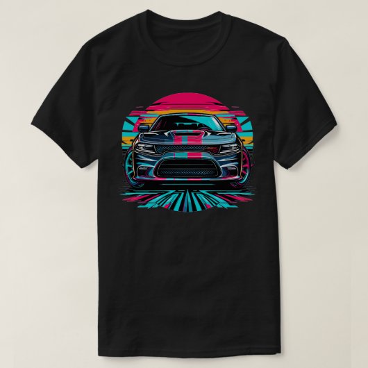 Dodge-Ladegerät 10 T-Shirt (Design vorne)