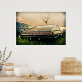 Dodge-Ladegerät 1966 Poster (Küche)