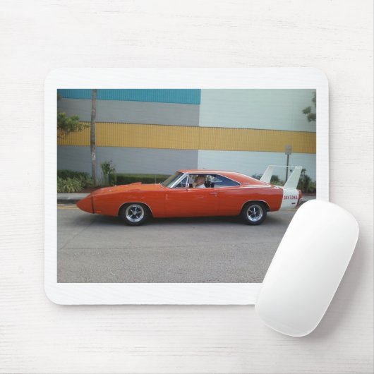 Dodge-Ladegerät 1969 Daytona 440 Mousepad (Mit Mouse)