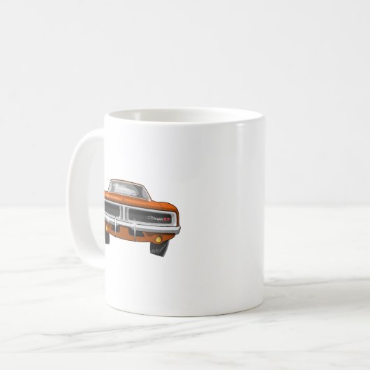 Dodge-Ladegerät 1969 Kaffeetasse (Vorderseite Links)