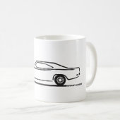 Dodge-Ladegerät 1969 Kaffeetasse (VorderseiteRechts)