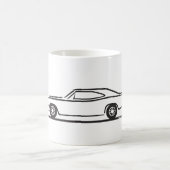 Dodge-Ladegerät 1969 Kaffeetasse (Mittel)