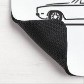 Dodge-Ladegerät 1969 Mousepad (Ecke)