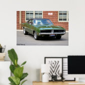 Dodge-Ladegerät 1969 Poster (Heimbüro)