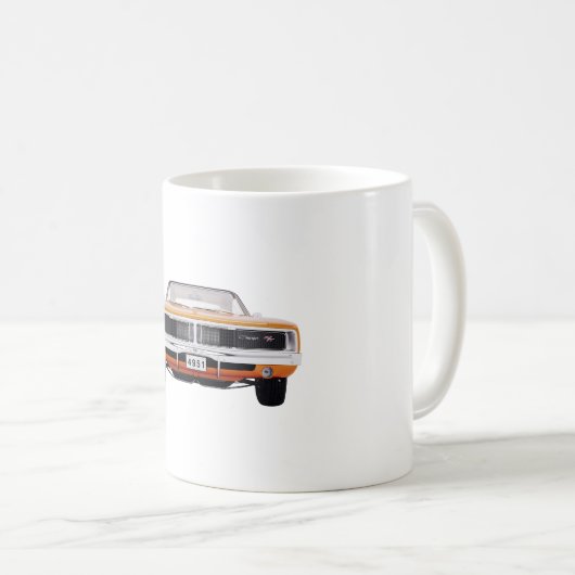 Dodge-Ladegerät 1970 Kaffeetasse (VorderseiteRechts)