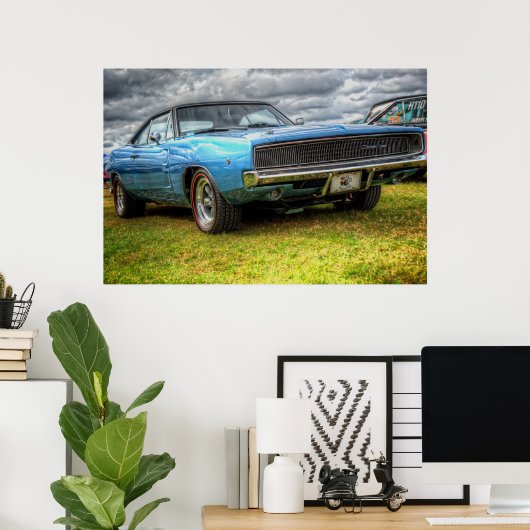 Dodge-Ladegerät 1970 Poster (Heimbüro)