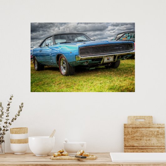 Dodge-Ladegerät 1970 Poster (Küche)