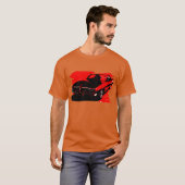 Dodge-Ladegerät-Auto-T-Shirt 1969 T-Shirt (Vorne ganz)