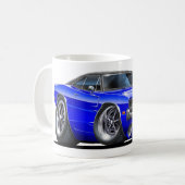 Dodge-Ladegerät-Blau-Auto Kaffeetasse (Vorderseite Links)