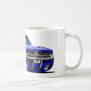 Dodge-Ladegerät-Blau-Auto Kaffeetasse