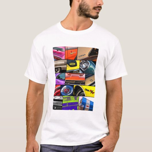 Dodge Ladegerät Challenger Dart GTS Demon Coronet T-Shirt (Vorderseite)