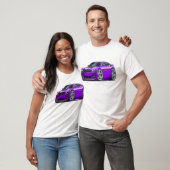 Dodge-Ladegerät Daytona lila Auto T-Shirt (Unisex)
