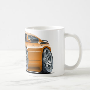 Dodge-Ladegerät Daytona Orangen-Auto Kaffeetasse