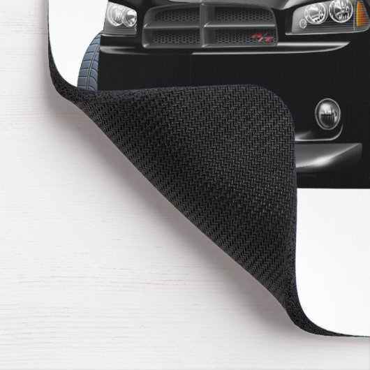 Dodge-Ladegerät Daytona schwarzes Auto Mousepad (Ecke)