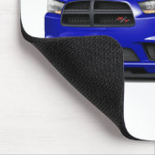 Dodge-Ladegerät Funktelegrafie-Blau-Auto Mousepad (Ecke)