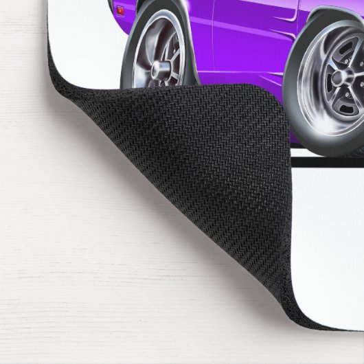 Dodge-Ladegerät-lila Auto Mousepad (Ecke)